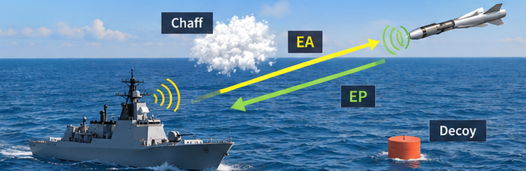 Diverse Scenario of electronic warfare